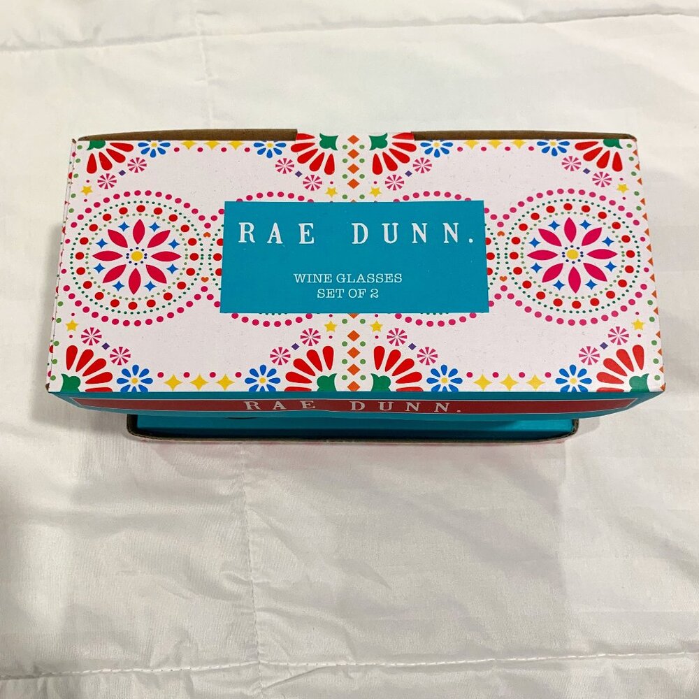 Rae Dunn Wine Glasses
